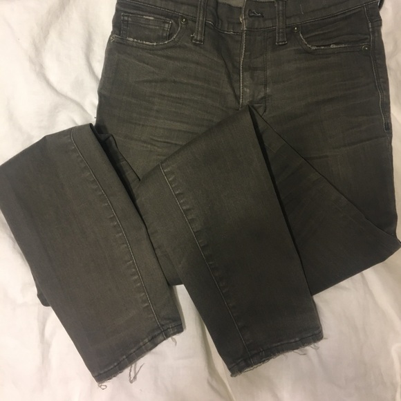 *SOLD* Madewell 9" high-rise skinny grey - Picture 6 of 8
